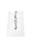 Peggy Wilkins Berry Fall Table Runner 14”x 75”, White