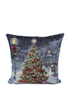 Peggy Wilkins Evening Glow Christmas Cushion 45x45cm