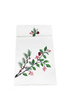 Peggy Wilkins Robin Hedgerow Table Runner 14”x75”, White