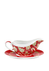 Peggy Wilkins Summer Cookies Gravy Boat with Saucer