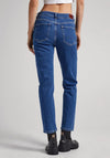 Pepe Jeans Mary High Waist Straight Leg jeans, Medium Blue Denim