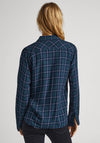 Pepe Jeans Ilaria Tartan Checked Shirt, Navy