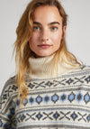 Pepe Jeans Elsa Turtleneck Jacquard Knit Sweater, Multi