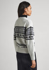 Pepe Jeans Elodi Nordic Crew Neck Sweater, Ivory