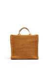 Pepe Moll Wicker Mini Grab Bag, Orange