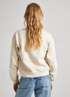 Pepe Jeans Crew Lana Sweatshirt, Canvas White