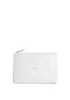 Katie Loxton Mrs Perfect Pouch, White