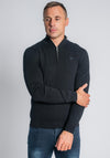 XV Kings By Tommy Bowe Perpignan Quarter Zip Sweater, Navy