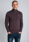 XV Kings By Tommy Bowe Perpignan Quarter Zip Sweater, Coco