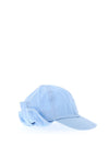 Pesci Baby Summer Roll Up Neck Sun Hat, Blue