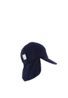 Pesci Baby Summer Roll Up Neck Sun Hat, Navy