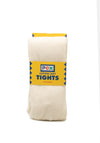 Pex Girls Cotton Soft Tights, Cream