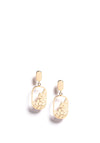 Burren Jewellery Picturesque Drop Earrings, Gold