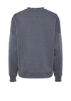 Pieces Papaya Sunday Morning Sweatshirt, Navy
