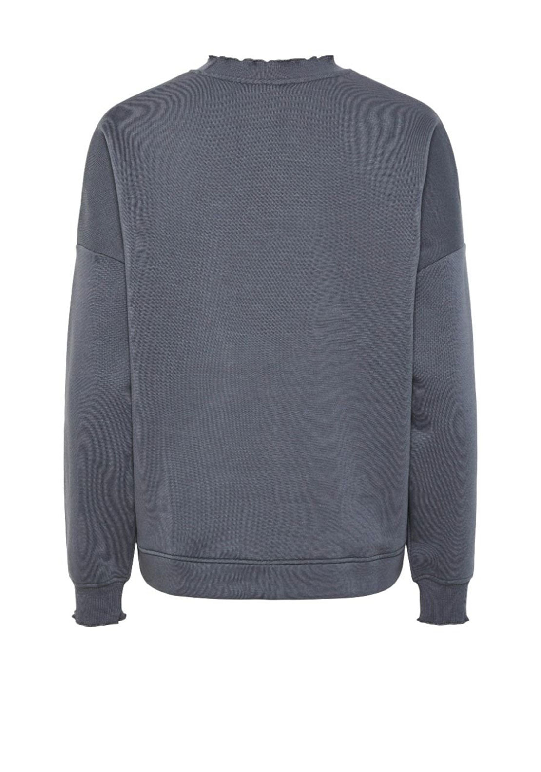 Pieces Papaya Sunday Morning Sweatshirt, Navy
