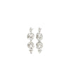 Pilgrim Act Drop Earrings, Silver