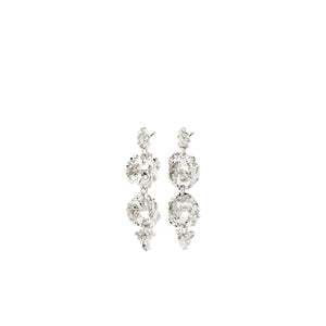 Pilgrim Act Drop Earrings, Silver