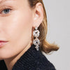 Pilgrim Act Drop Earrings, Silver
