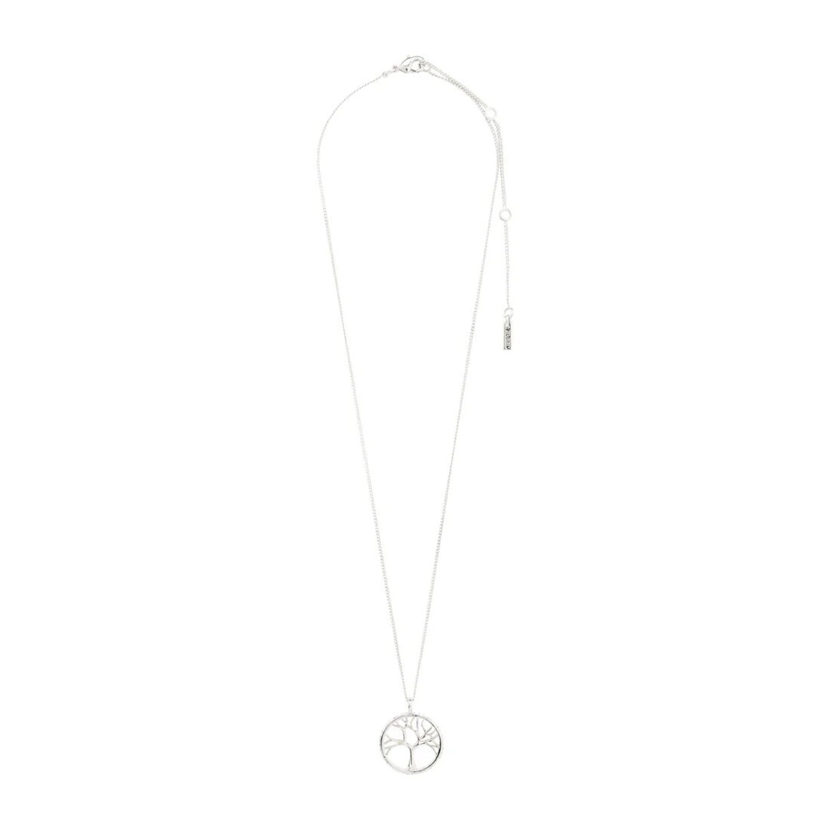 Pilgrim Alia Tree of Life Necklace, Silver