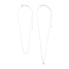 Pilgrim Arlet Set of Two Necklaces, Silver