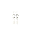 Pilgrim Constance Pearl Set of 2 Earrings, Silver