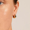 Pilgrim Alexane Chunky Mini Hoop Earrings, Gold
