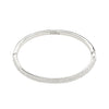 Pilgrim Focus CZ Bangle, Silver