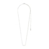 Pilgrim Love Necklace, Silver