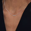 Pilgrim Mom Necklace, Silver