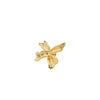 Pilgrim Dream Gold Plater Flower Brooch, Gold