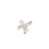 Pilgrim Dream Silver Plater Flower Brooch, Silver