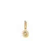 Pilgrim Charm Horoscope Reversible Pendant, Gold