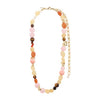 Pilgrim Dream Gold Plated Beaded Necklace, Gold