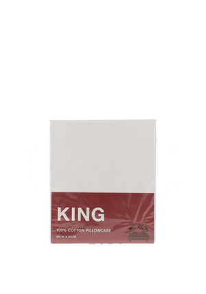 Pownall & Hampson Cotton King Pillowcase