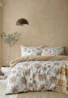 Pineapple Elephant Sahara Floral Duvet Cover Set, Beige