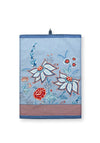 Pip Studio Flower Festival Tea Towel, Blue