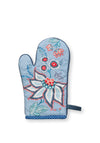 Pip Studio Flower Festival Oven Glove, Blue