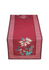 Pip Studio Flower Festival Table Runner, Dark Pink