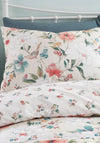 Catherine Lansfield Pippa Floral Birds Duvet Cover Set, Natural
