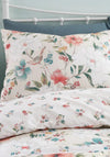 Catherine Lansfield Pippa Floral Birds Duvet Cover Set, Natural