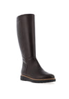 Pitillos Smooth Leather Knee High Boots, Brown