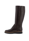 Pitillos Smooth Leather Knee High Boots, Brown