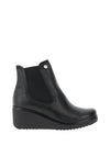 Pitillos Wedge Heel Ankle Boots, Black