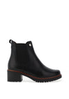 Pitillos Leather Chelsea Boot, Black