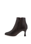 Pitillos Leather High Heeled Ankle Boots, Brown