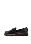 Pitillos Patent Effect Loafers, Black
