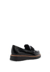 Pitillos Patent Effect Loafers, Black