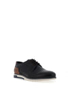 Paul O Donnell by POD Cillian Leather Casual Shoe, Navy