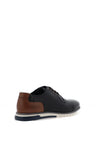 Paul O Donnell by POD Cillian Leather Casual Shoe, Navy