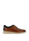 Paul O Donnell by Pod Vantage Leather Causal Lace Shoe, Cognac